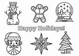 Christmas Coloring Cards  Add A Little Adventure sketch template