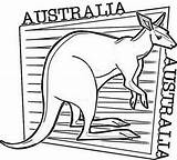 Australia Coloring Pages sketch template