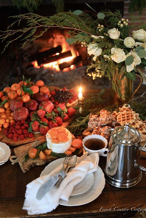 Charming Simple Cozy Fireside Gathering - French Country Cottage