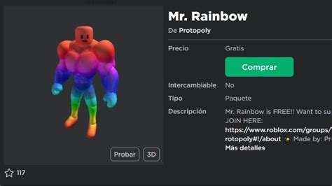 COMO CONSEGUIR Mr. Rainbow COMPLETAMENTE GRATIS EN ROBLOX - YouTube