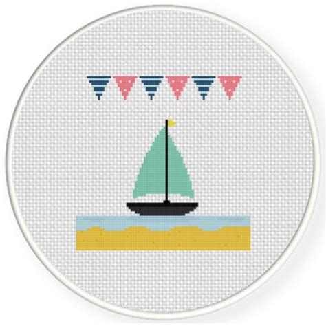 Nautical Fun Cross Stitch Pattern – Daily Cross Stitch