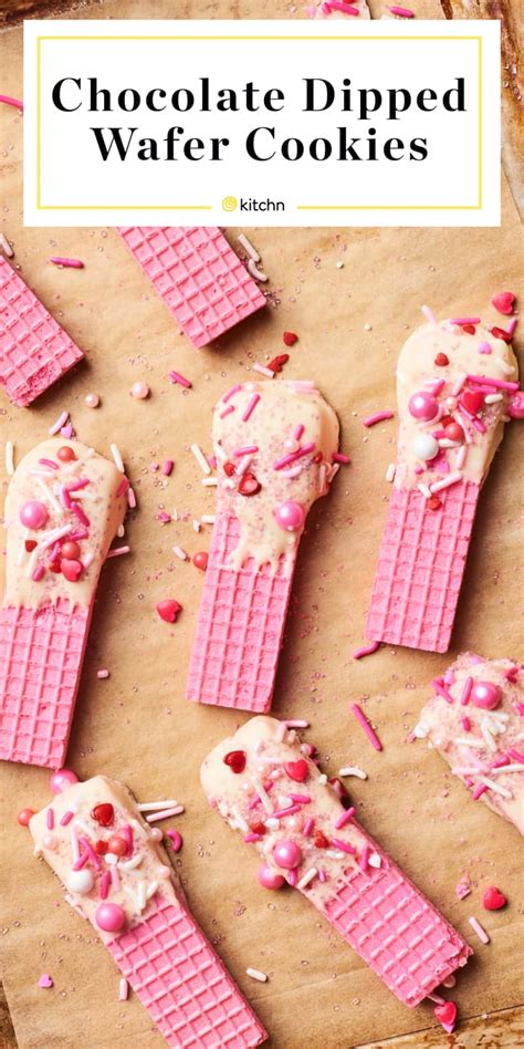 Chocolate-Dipped Strawberry Wafer Cookies | Kitchn