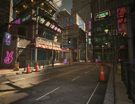 XI Anime City Street | Daz 3D