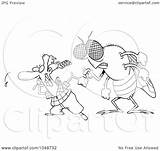 Royalty Free RF Clip Art Illustration Of A Cartoon Black And White  sketch template