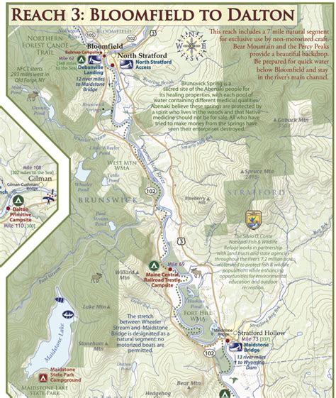 Connecticut River Paddlers' Trail (VT/NH) WaterProof Recreation Map and Guide - 3rd Edition ...