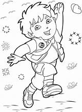 Coloring Of Diego For Children  Pages Kids sketch template