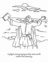 30 Free Printable Thanksgiving Pilgrims Coloring Pages sketch template