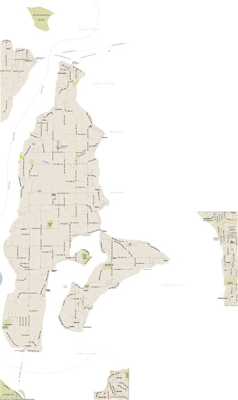 Vashon Island Map