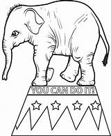 Printable Circus Elephant Coloring Page For Kids 2 – SupplyMe sketch template