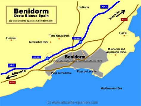 Benidorm Mapa - SEONegativo.com