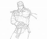 Street Fighter Ken Coloring Pages Coloring sketch template
