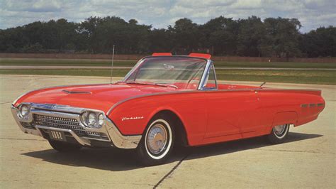 1962 Ford Thunderbird Convertible--Red