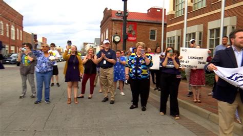 Fans, town leaders celebrate Longwood Lancers historic wins | WRIC ABC 8News