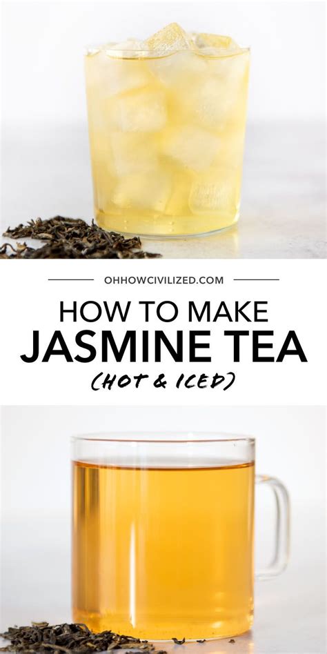 How to Make Jasmine Tea | Hot tea recipes, Iced tea recipes, Iced tea recipes homemade