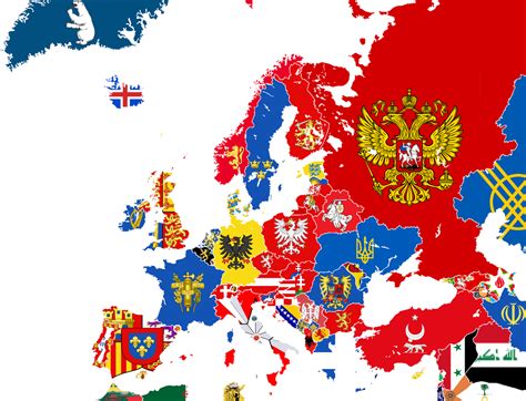 National Symbols of Europe Map by GUILHERMEALMEIDA095 on DeviantArt