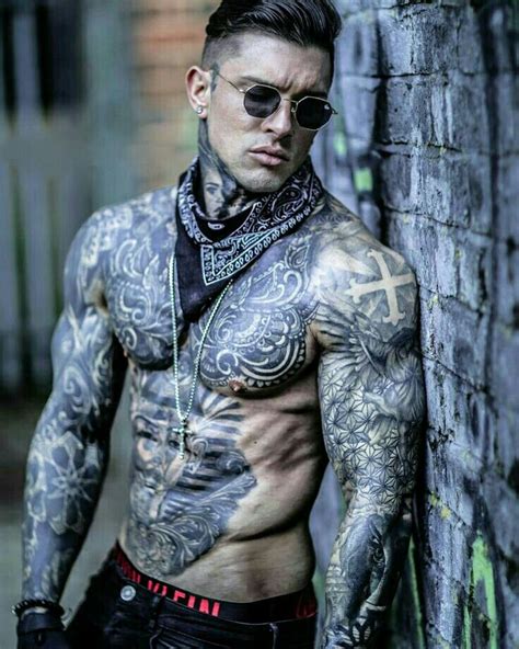 male fitness models with tattoos - Katrice Hyatt