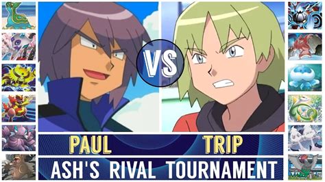 Paul vs. Trip (Pokémon Sun/Moon) - Ash's Rival Tournament/Quarterfinal ...