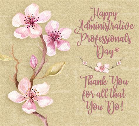 Thank You Administrative Professionals... Free Thank You eCards | 123 Greetings