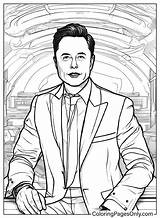 50  Elon Musk Coloring Pages Free Printable PDF JPG PNG & Online sketch template