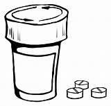 Medicine Bottle Coloring Pages sketch template