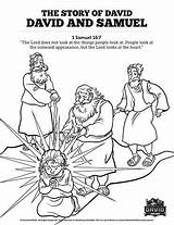 David Becomes King Coloring Page  Easy For Kids sketch template