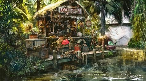 Disney releases concept art for new Jungle Cruise scene