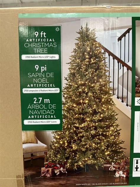 Costco Christmas Trees, 7.5' and 9' Micro-LED, 2022