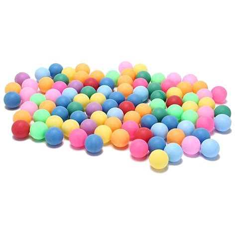 Buy 150Pcs/Pack Colored Ping Pong Balls 40Mm Entertainment Table Tennis ...