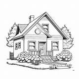 Beautiful Home Color Sheets Pictures House Coloring Pages sketch template