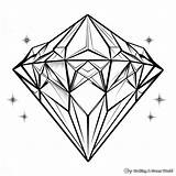 Diamond Coloring Pages  Free & Printable sketch template