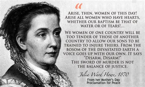 History of Mother's Day as a Day of Peace: Julia Ward Howe - The Peace Alliance