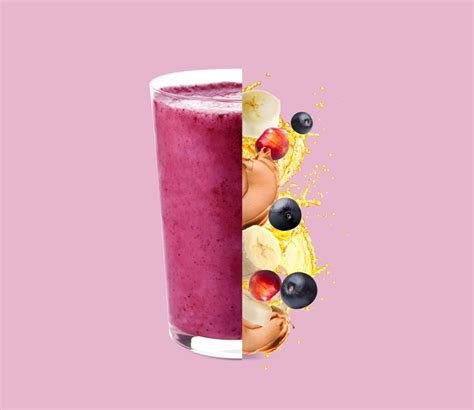 Energy Booster Smoothie: Nut-Free Peanut Butter, Acai & more