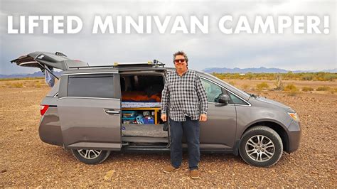 A LIFTED Minivan Camper Conversion?! (Honda Odyssey Tour) | atelier ...