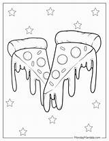 20 Pizza Coloring Pages Free PDF Printables sketch template