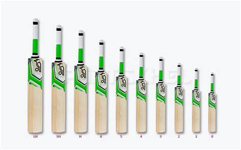 Kookaburra Cricket Bat Size Chart - Find your right cricket bat