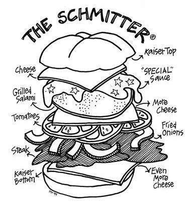 Eat Charm City: The Schmitter Sandwich: Philly Goodness on a Roll