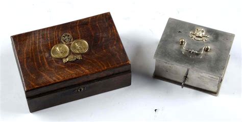 Lot Detail - LOT OF 2: MILITARY BOXES.