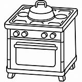 Kitchen Stove Coloring Book Fun And Detailed Designs For Aspiring Chefs  sketch template