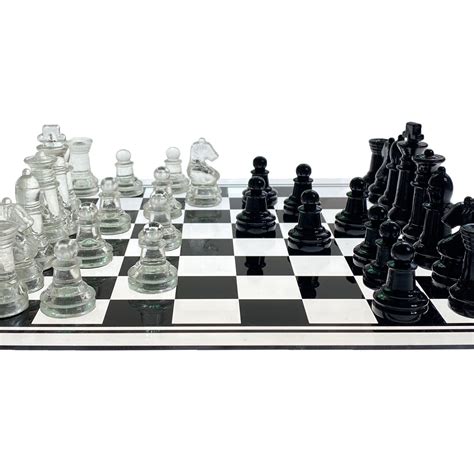 Glass Chess Board - Ellure