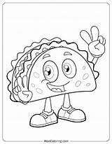 30 Taco Coloring Pages Free PDF To Print  Woo sketch template