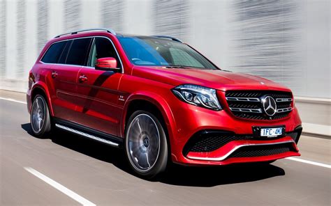 Mercedes GLS Red Wallpapers - Wallpaper Cave