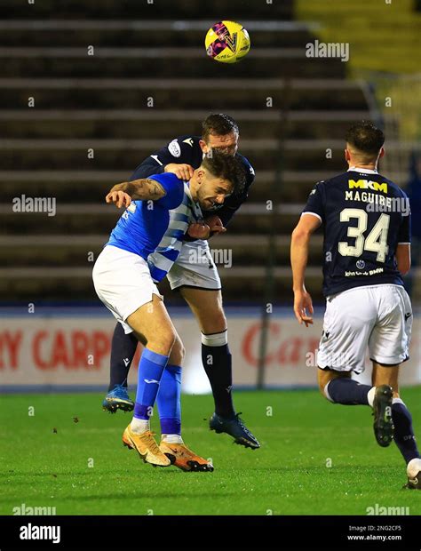 17th February 2023; Cappielow Park, Greenock, Scotland: Scottish Championship Football Greenock ...