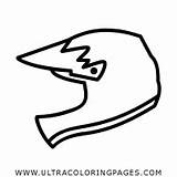 Helmet Coloring Motorcycle Pages Helmets Bike Dirt Colouring Motorbike  sketch template