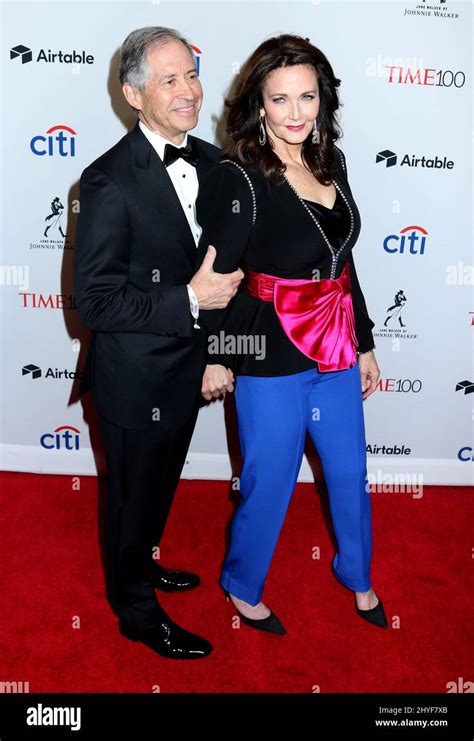 Lynda Carter & Robert A. Altman attending the Time 100 Gala at Lincoln ...