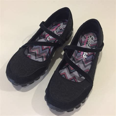 Skechers Flex Memory Foam Black Mary Janes Size 8 U, Women's Fashion, Footwear, Shoe inserts on ...