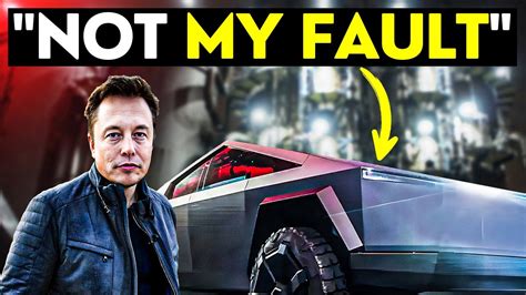 Elon Musk REVEALS What's Keeping Cybertruck DELAYED! - YouTube