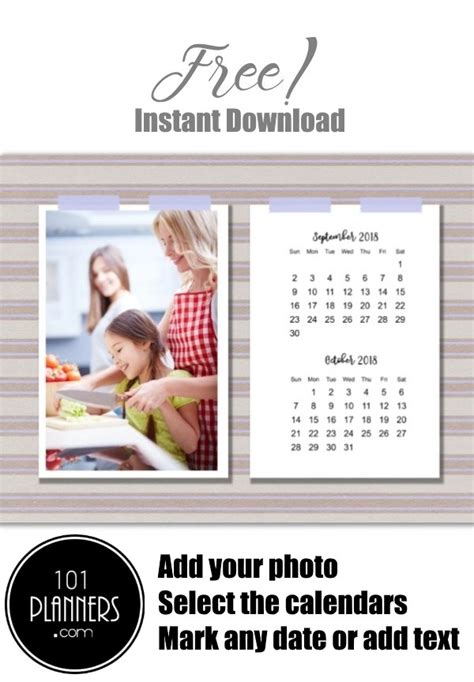 Free Photo Calendar Creator | Create Online & Print at Home