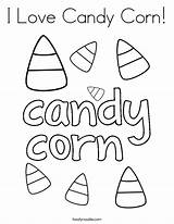 Coloring Pages Of Candy Corn sketch template