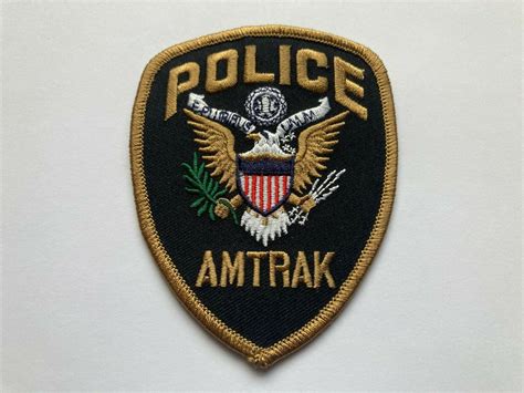 Amtrak Railroad Police Patch | #4560637612