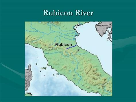 Rubicon River Map